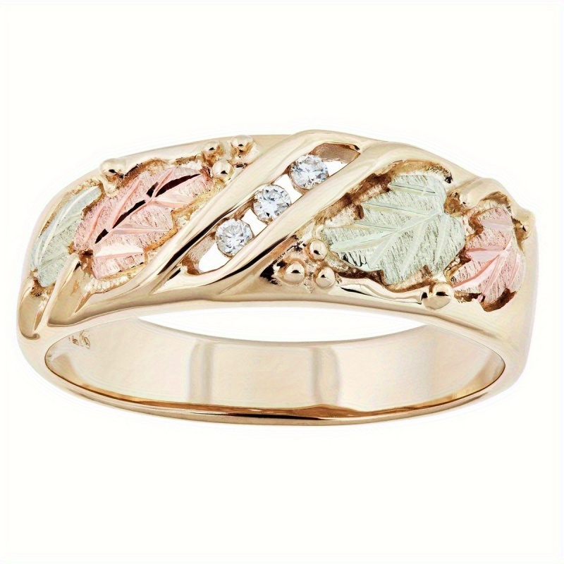 Women's Bohemian Elegance Hand-Carved Leaf Ring